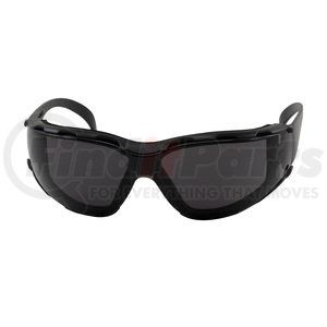 250-01-F021 by BOUTON OPTICAL - Zenon Z12™ Foam Safety Glasses - Oversize-small, Black - (Pair)