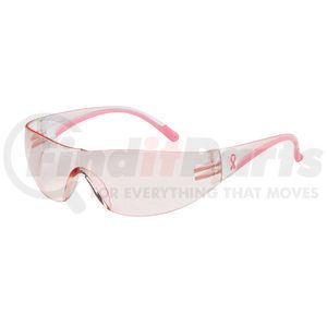 250-10-0904 by BOUTON OPTICAL - Eva® Safety Glasses - Oversize-small, Pink - (Pair)