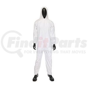 3656/L by WEST CHESTER - Coveralls - Large, White - (Case/25 each)