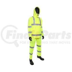 4033/S by WEST CHESTER - Rain Suit - Small, Hi-Vis Yellow - (Each)