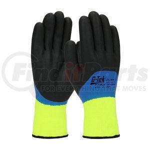 41-1415/L by G-TEK - PolyKor® Work Gloves - Large, Hi-Vis Yellow - (Pair)