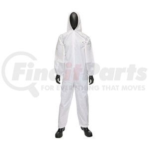 3706/XXXXL by WEST CHESTER - Posi-Wear® UB™ Coveralls - 4XL, White - (Case/25 each)
