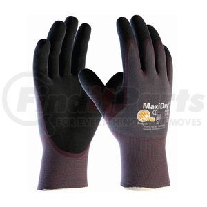 56-424/XS by ATG - MaxiDry® Work Gloves - XS, Purple - (Pair)