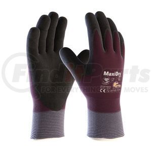 56-451/M by ATG - MaxiDry® Zero™ Work Gloves - Medium, Purple - (Pair)
