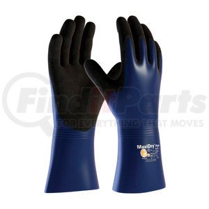 56-530/S by ATG - MaxiDry® Plus™ Work Gloves - Small, Blue - (Pair)