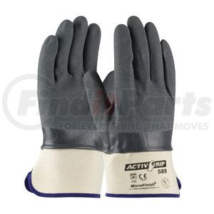 56-AG588/L by TOWA - ActivGrip™ Work Gloves - Large, Gray - (Pair)