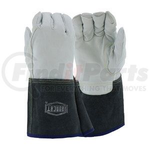 6144/S by WEST CHESTER - Ironcat® Welding Gloves - Small, Natural - (Pair)