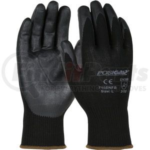 715SNFB/M by WEST CHESTER - PosiGrip® Work Gloves - Medium, Black - (Pair)