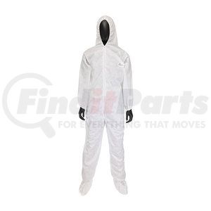 C3809/L by WEST CHESTER - Posi-Wear® M3™ Coveralls - Large, White - (Case/25)