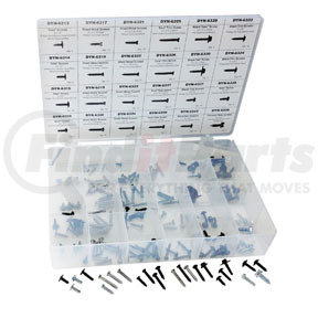 39359 by ATD TOOLS - 185-Piece Universal Master Trim Screw Assortment with Plastic Case