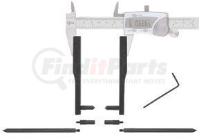 72-010-777 by FOWLER - 12"/300mm Drum and Rotor Measuring Kit (Caliper Not Included)
