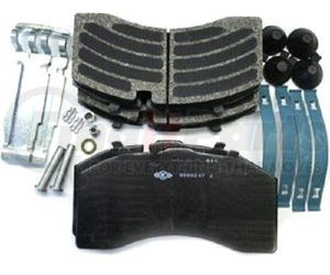 K070796 by BENDIX - Disc Brake Pad Set - with Shims