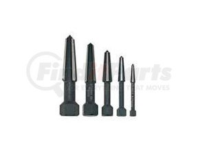 9R4719003 by KNIPEX - Screw Extractor Double-Edged Set 5 Parts (Size 1-5 In Vinyl Pouch)