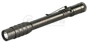 66134 by STREAMLIGHT - Streamlight Stylus Pro, USB Cord, Nylon Holster, Black w/ White LED
