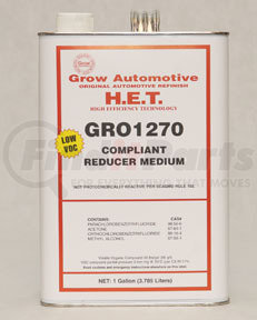 1270-1 by GROW AUTOMOTIVE - Zero VOC Medium Urethane Recucer, Gallon