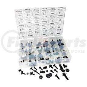 39360 by ATD TOOLS - 120-Piece Master Assortment Kit includes Hex Nuts, U-Nuts and Body Bolts
