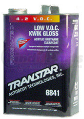 6841 by TRANSTAR - Kwik Gloss Clearcoat, 1-Gallon