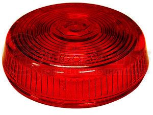 100-15R by PETERSON LIGHTING - 100-15 Round Clearance/Side Marker Replacement Lens - Red Lens