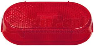 108-15R by PETERSON LIGHTING - 108-15 Clearance/Side Marker with Reflector Replacement Lens - Red Lens