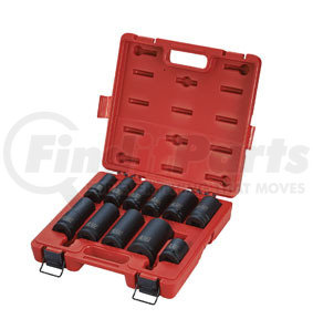 4632 by SUNEX TOOLS - 3/4" Drive Wheel Service Impact Socket Set, 11 Pieces