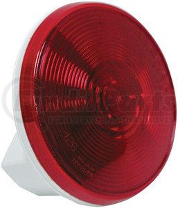 431R by PETERSON LIGHTING - 424R/431R 4" Round Stop, Turn and Tail Lights - Red Grommet Mount