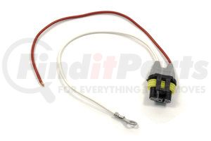 817-48 by PETERSON LIGHTING - 817-48 LED 2-Wire Molded Plugs - Stripped Lead/Ring Terminal