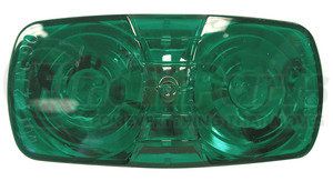 B138-15G by PETERSON LIGHTING - 138-15 Double Bulls-Eye Clearance Marker Replacement Lens - Green Replacement Lens