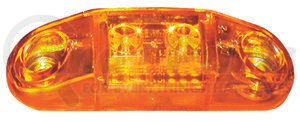 M168A-MV by PETERSON LIGHTING - 168A/R Series Piranha&reg; LED Slim-Line Mini Clearance and Side Marker Lights - Amber, Multi-Volt