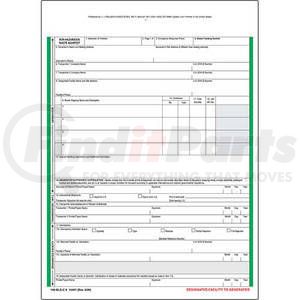 10497 by JJ KELLER - Non-Hazardous Waste Manifest - Snap-Out Format, 6-Ply - Snap-out format, 6-ply, 8-1/2" x 11-3/4"