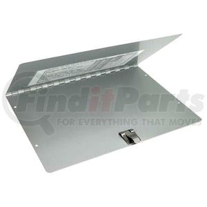 28317 by JJ KELLER - 12.2" x 8.75" Slim Aluminum Trailer Document/Registration Holder