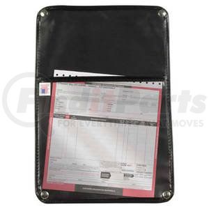 JJ Keller 423 Storage Pouch Black Vinyl Hazmat Bill of Lading Door Pouch - 10" x 15" Dimension