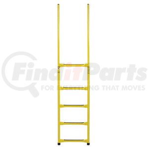 42783 by JJ KELLER - HDXL STEP-A-SIDE Trailer Ladder - Safety Yellow