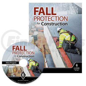 JJ Keller 52435 Training Software Fall Protection for Construction DVD Training Program, English and Spanish