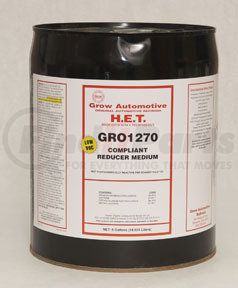 1270-5 by GROW AUTOMOTIVE - ZERO VOC MEDIUM URETHANE RED.