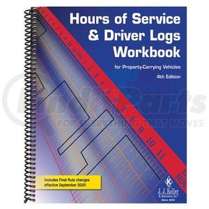 8881 by JJ KELLER - Hours of Service and Driver Logs Workbook, 4th Edition - 4th Edition