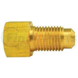 BLF-30B by AGS COMPANY - Brass Adapter, Female(3/8-24 Inverted), Male(3/8-24 Bubble), 1/bag