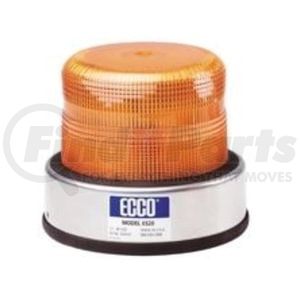 ECCO 6520A Beacon Light 6500 Series Beacon Light - Amber Lens, J-Bolt Mount, 12-48 Volt