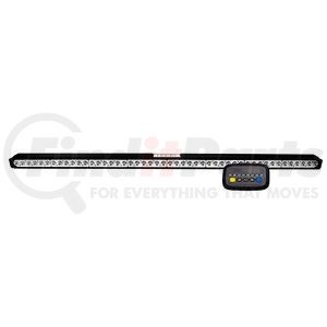 3410A by ECCO - Light Bar - LED Safety Director, 9 Flash Patterns, In-Cab Controller, Amber