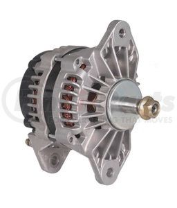 8600032 by DELCO REMY - Alternator - 24SI Model, 12V, 100A, 5/16 B+ Output Terminal, J180 Hinge