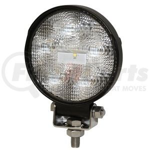 E92004 by ECCO - Flood Light - 6 LED, Flood Beam, Round, 1 Bolt Mount, 12-24 Volt