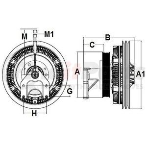 9910183-2 by HORTON - RCV250 Fully-Variable Fan Drive