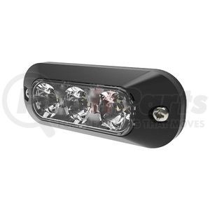 ED3703A by ECCO - Directional,3 LED,surface mount, 12-24VDC,amber