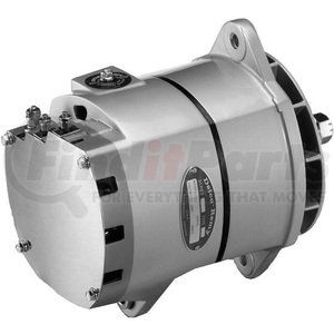 8600333 by DELCO REMY - Alternator - 33SI Model, 24V, 100A, 1/4 B+ Output Terminal, J180 Hinge