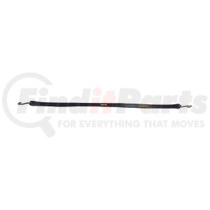 52231GL by ANCRA - Tarp Strap - Bulk Goldline&reg; 31 in., Black, EPDM Rubber, with Hook