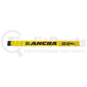 43795-10-50 by ANCRA - Winch Strap - 4 in. x 600 in., Polyester, with Flat Hook