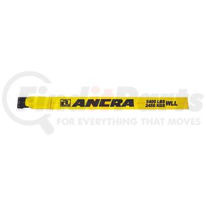 43795-10-50 by ANCRA - Winch Strap - 4 in. x 600 in., Polyester, with Flat Hook