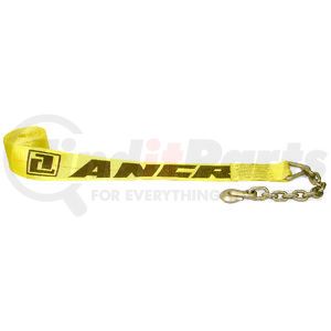 49347-35 by ANCRA - Winch Strap - 4 in. x 300 in., Adjustable End Strap, Polyester, with Chain Anchor