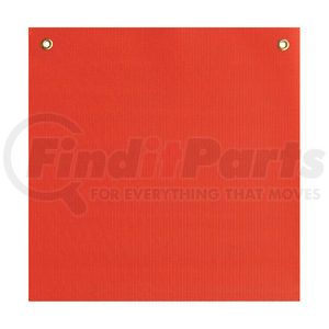 49893-14 by ANCRA - Safety Flag - 18 in. x 18 in., Fluorescent Orange Mesh, with Grommets