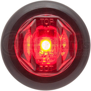 Optronics MCL12RK Marker Light Red 3/4" P2 Rated Marker/Clearance Light with A11GB Grommet, Hard Wired