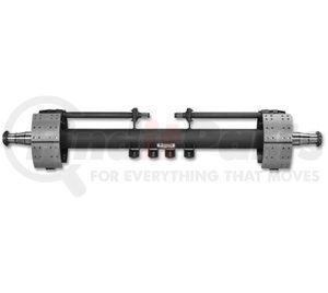 R225S567L715 by DAYTON PARTS - Trailer Axle Assembly - "R” Series, 71.5" Axle Track, 5/8" Wall, 22K lbs.